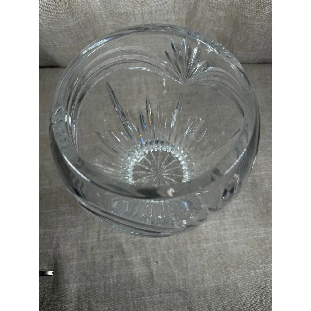 Marquis by Waterford Crystal Vase Good Vintage Clear Cut Glass 8 Inch Germany